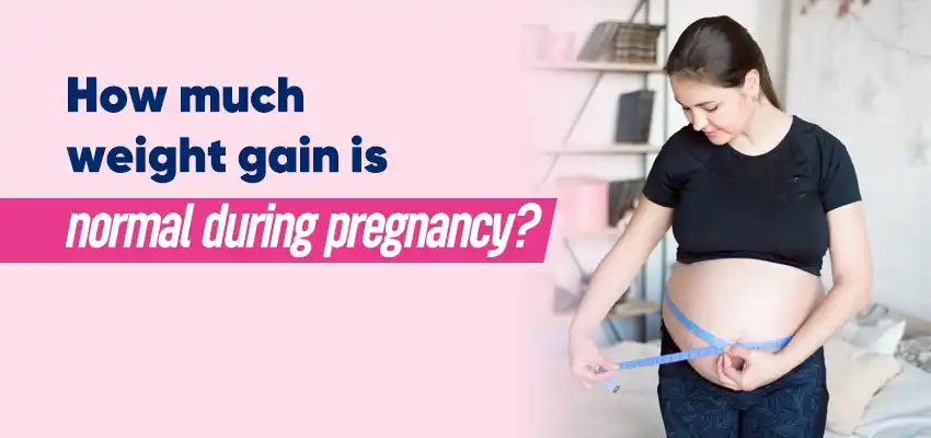 How much weight gain is normal during pregnancy
